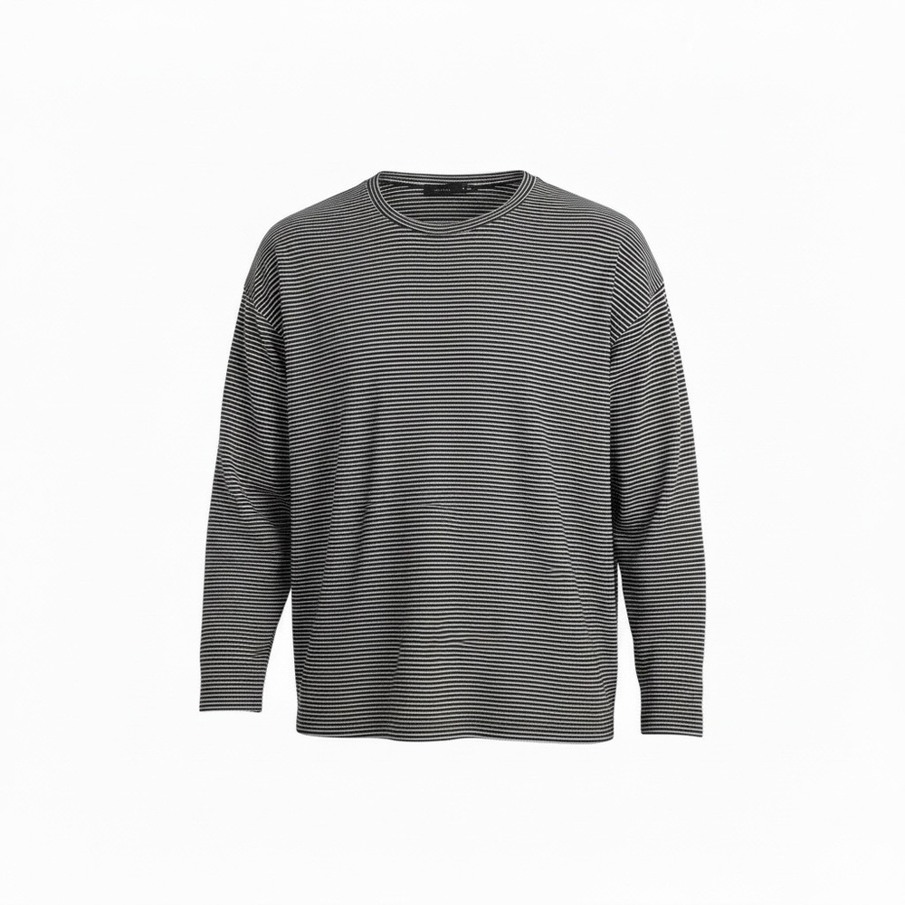 Oak + Fort Striped Long Sleeve T-Shirt - sz One Size